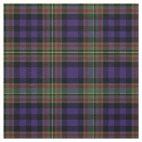 Geddes Clan Tartan Fabric | Zazzle