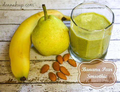 Banana Pear Smoothie