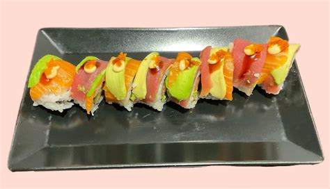 California Maki Royal Thon Saumon Avocat Le Wasabi Restaurant