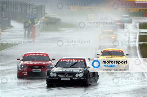 Jean Alesi Fra Amg Mercedes Clk Dtm Leads The Field In The Very Wet