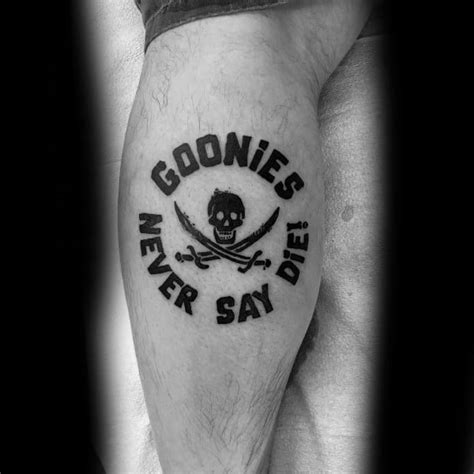 60 Goonies Tattoo Designs For Men - Never Say Die Ink Ideas