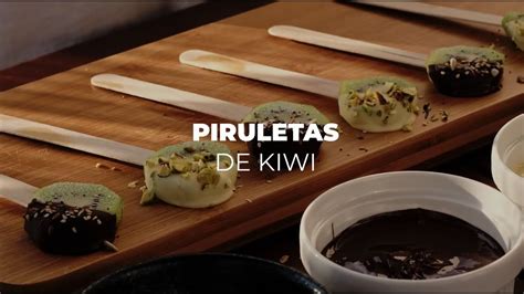 Piruletas Saludables De Kiwi Y Chocolate YouTube