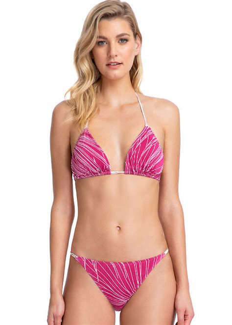 Triangle Cups Women Designer Triangle Swimsuit Lace Up Swimwear Hot Selling Brand Name Quality