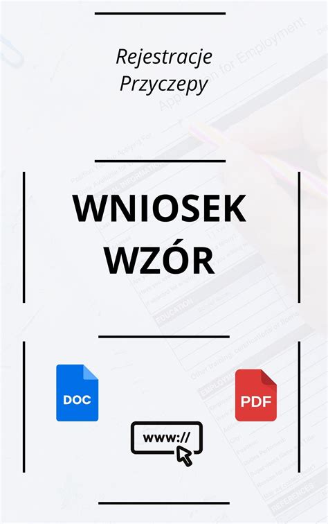 Wniosek O Rejestracj Przyczepy Wz R