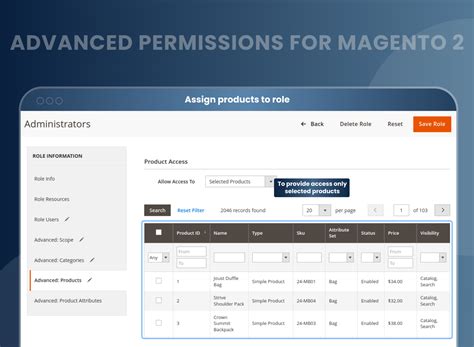 Magento 2 Advanced Permissions | Magento 2 Catalog Permissions & User Roles