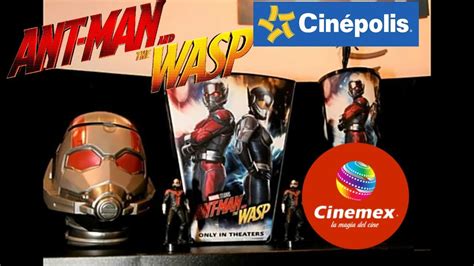 Productos Cin Polis Y Cinemex De Ant Man And The Wasp Youtube