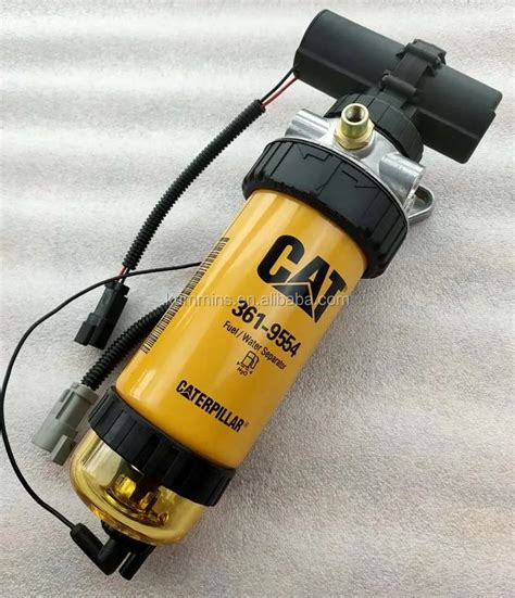 C6.6 Excavator Fuel Water Separator 3619554 361-9554 12v Fuel Filter ...