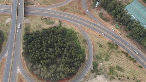 Loop Ramp On Cloverleaf Interchange On Nairobi Southern Bypass Highway