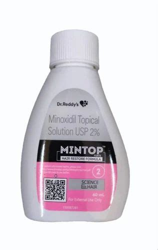 Mintop Minoxidil Topical Solution For Treatment Of Hair Loss W V