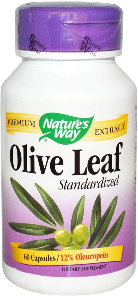 Amazon Nature S Way Olive Leaf Extract Cap Health Household