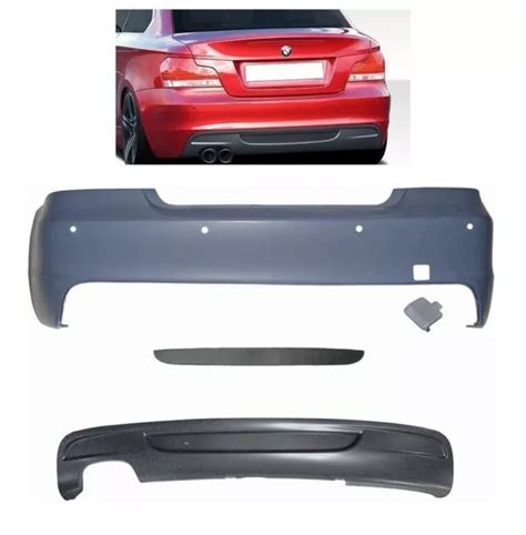 PARECHOC PARE CHOC Arriere Pack M Pour Bmw Serie 1 E82 E88 Avec Trous