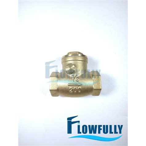 Jual Check Valve Kuningan Inch Onda Tabok Tusla Klep Di Lapak