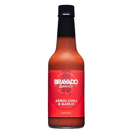 Bravado Spice Co Arbol Chilli Garlic Dr Burnöriums Hot Sauce Emporium