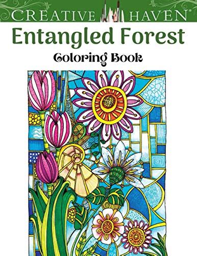 Creative Haven Entangled Forest Coloring Book A Colorful Adventure