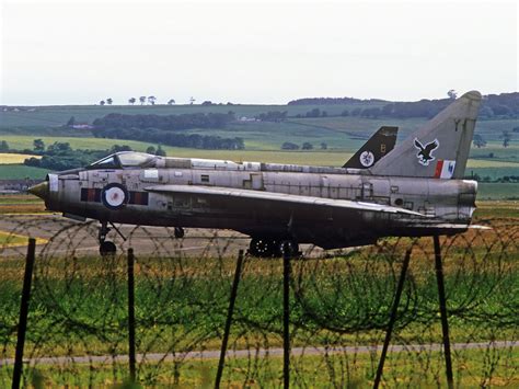 Raf Lightning F1a Xm178 Parked As A Decoy At Leuchars In Flickr