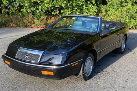 No Reserve Modified 1989 Chrysler Lebaron Convertible 5 Speed For Sale