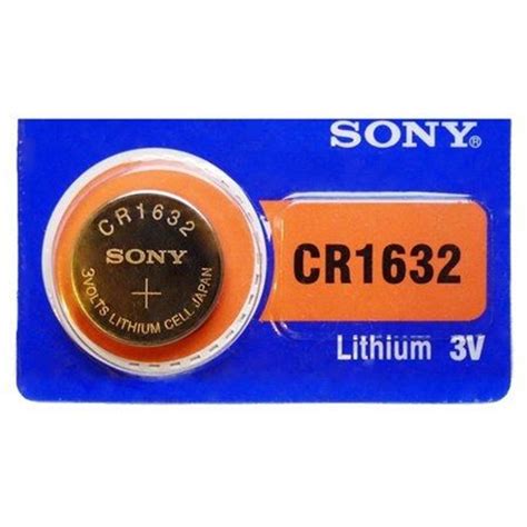 Sony CR1632 3V Lityum Pil 5 Li Paket PilSitesi