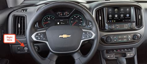 The 2023 Chevy Colorados Headlight Switch Is In The Infotainment