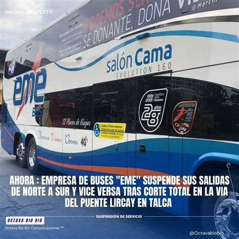 Doris On Twitter RT OctavaBioBio EMPRESA DE BUSES EME INFORMA