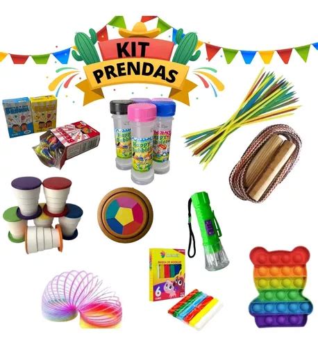 Kit Prenda Festa Junina Brinquedo Brinde Prêmios Criança Top MercadoLivre