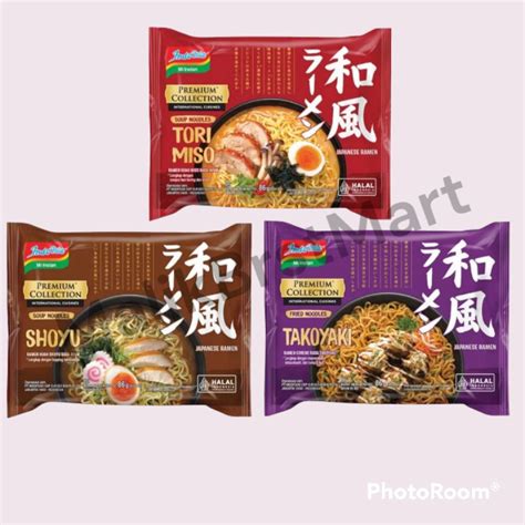 Jual Indomie Takoyaki Indomie Shoyu Indomie Tori Miso Premium