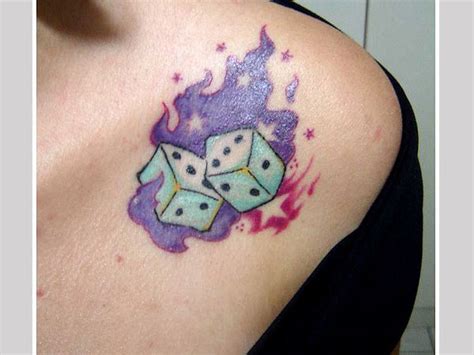 Dice tattoos - TattooMagz Handpicked World's Greatest Tattoos & Designs ...