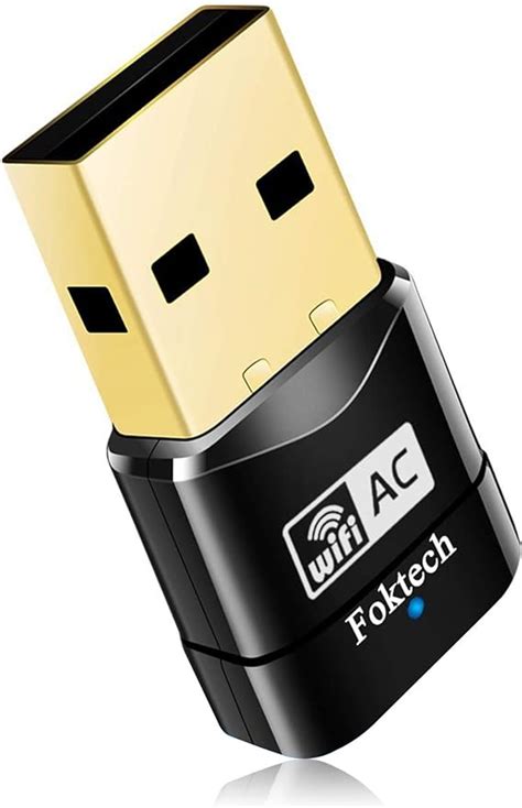 Foktech Wifi Dongle AC600 802 11ac Dual Band 5GHz Mini Wireless