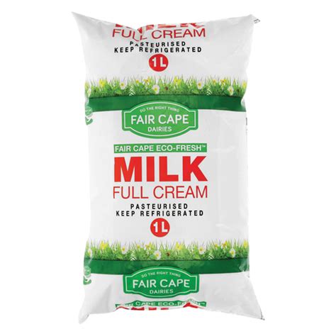 Fair Cape Full Cream Milk Sachet 1l | Smart Price Specials | PnP Home