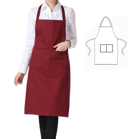 Nk Home 1 3pcs Unisex Adjustable Water Resistant Apron One Size Fits