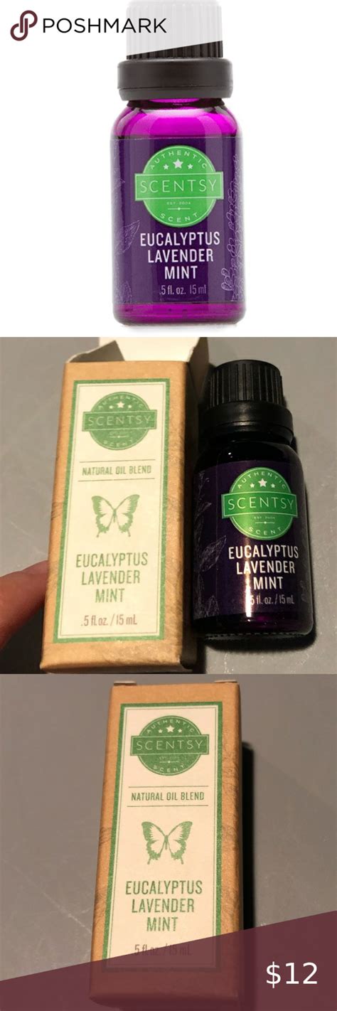 Scentsy Essential Oil Eucalyptus Lavender Mint Scentsy Essential Oils Scentsy Scent Eucalyptus