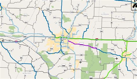 Road Conditions Missouri Map - Osiris New Dawn Map