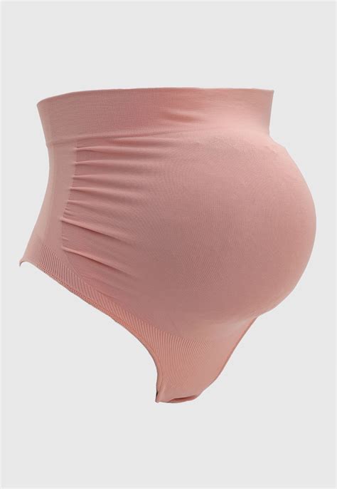Calcinha Plié Hot Pant Maternity Gestante Rosa Compre Agora Dafiti Brasil