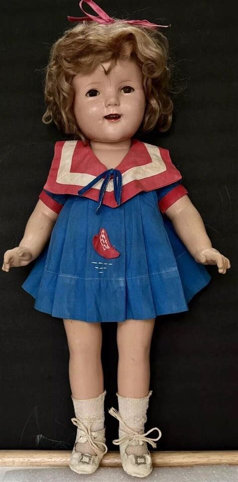 Vintage 1934 Original Shirley Temple Doll 19 Ideal Composition