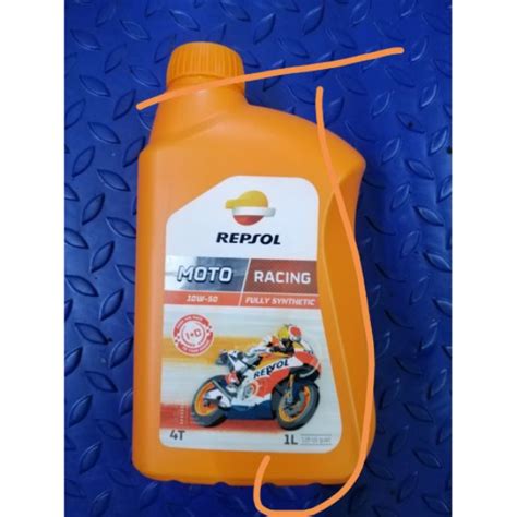 NEW REPSOL MOTO 4T 10W50 API SN JASO MA2 FULLY SYNTHETIC RACING MADE IN