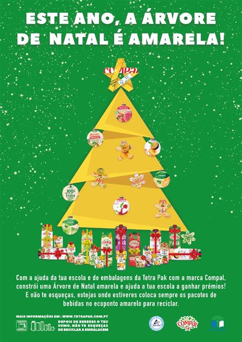 Tetra Pak E Compal D O Nova Cor S Arvores De Natal Em Nome Da