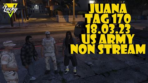 LuckyV GTA RP Juana US Army Tag170 Non Stream YouTube