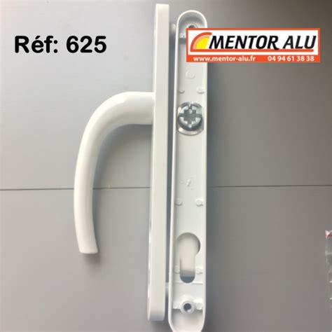 MENTOR Alu PVC Stores Poignée EXTRA PLATE double à clef fenêtre