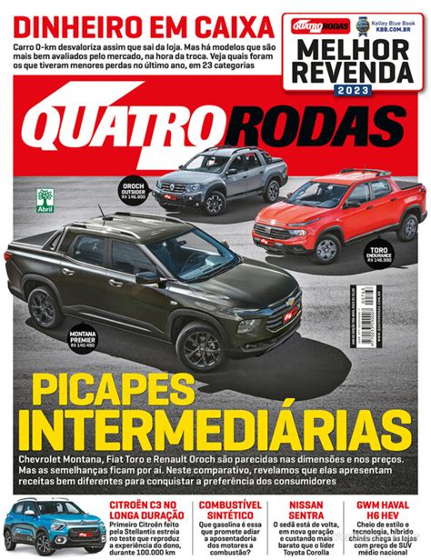 Capa Quatro Rodas Edição Quarta 1 de Março de 2023