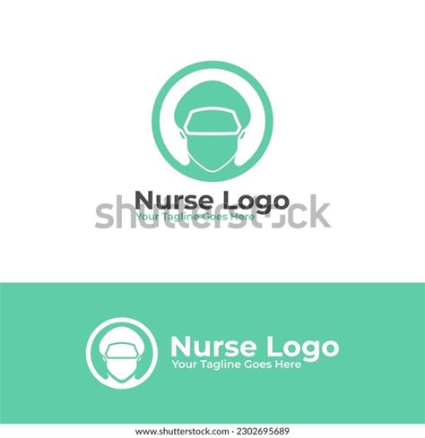 Nurse Logo Vector Design Health Logo Stock Vector (Royalty Free ...