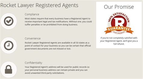 Rocket Lawyer Registered Agent Review Pros Cons More