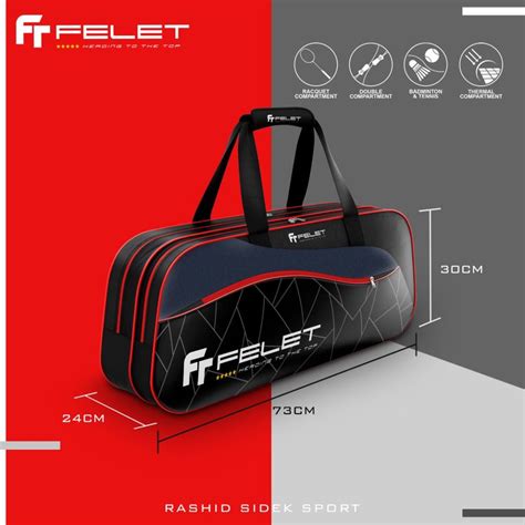 Felet Tournament LI NING Tournamnet Bag Sinlge Zip Bag Badminton