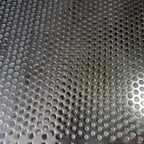 Mm Hole Galvanized Stainless Steel Perforated Metal Sheet Mm