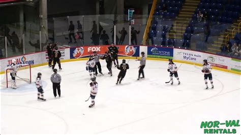 West Kelowna Warriors Vs Vernon Vipers Playoffs Round 1 Game 4 Recap