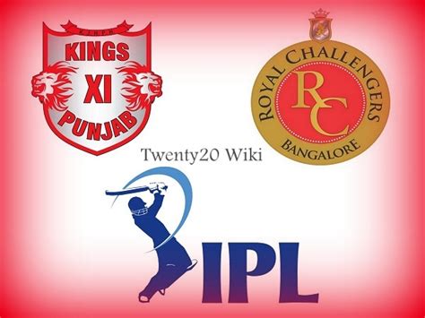 RCB Vs KXIP 43rd Match IPL 2017 Preview Predictions Twenty20 Wiki