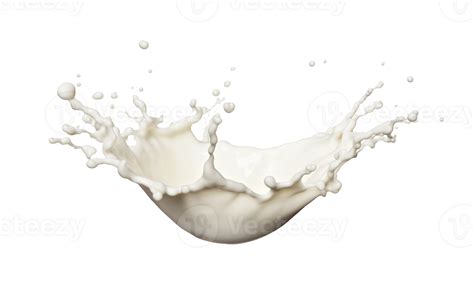 Milk splash isolated on transparent background, png 25222265 PNG