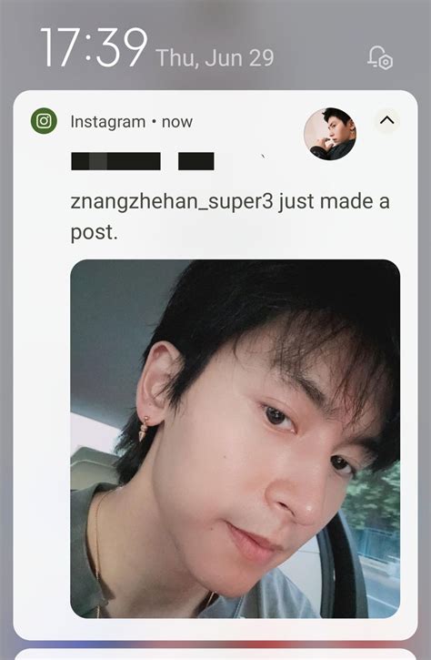 Zhang Zhehan Life Fan🪼 On Twitter 20230629 Zhang Zhehan Instagram