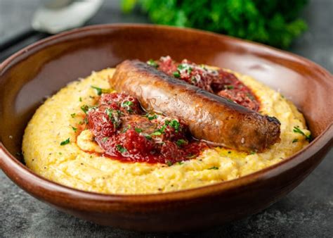 Ragu Sauce With Creamy Polenta Video Silk Road Recipes