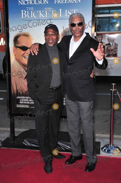 Photos and Pictures - Morgan Freeman & son Alfonso Freeman at the Los ...