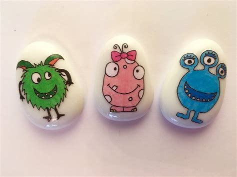 Worry Monster Worry Stone Childrens Anxiety Aid Stress Etsy