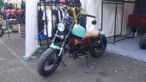 Rainbow Kustom Bikin Monkey Bobber Dari Basic Honda Kharisma Apa Saja